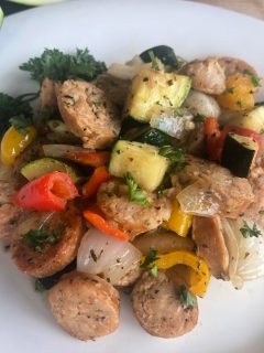 sausage and zucchini skillet