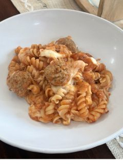 baked meatball casserole