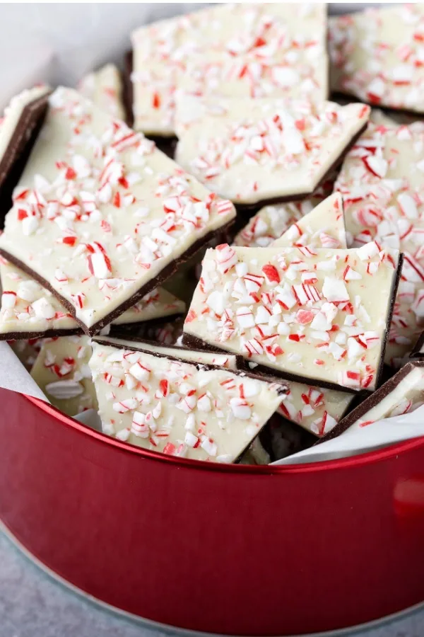 gift of peppermint bark