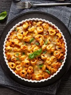 baked tortellini