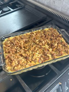 chicken broccoli stuffing casserole