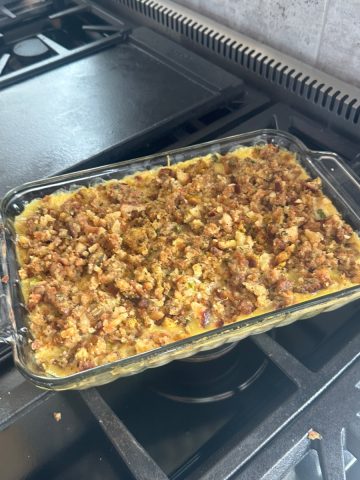 chicken broccoli stuffing casserole