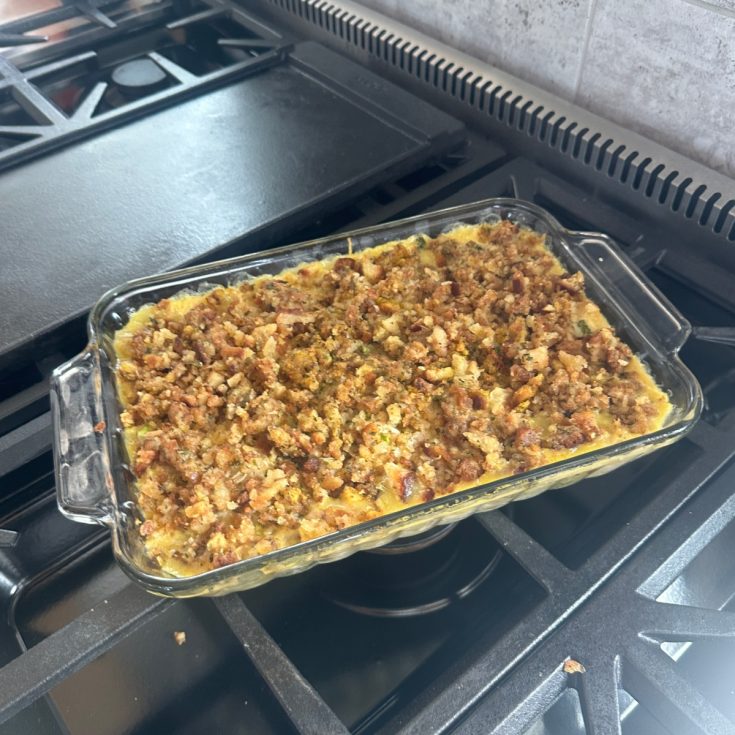 chicken broccoli stuffing casserole