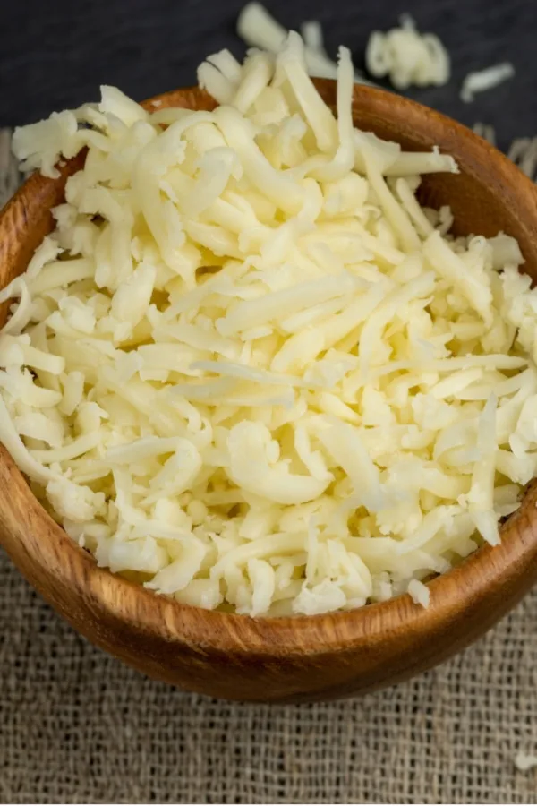 fresh grated mozarella
