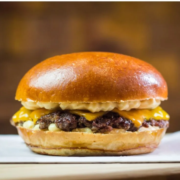 homemade smashburger