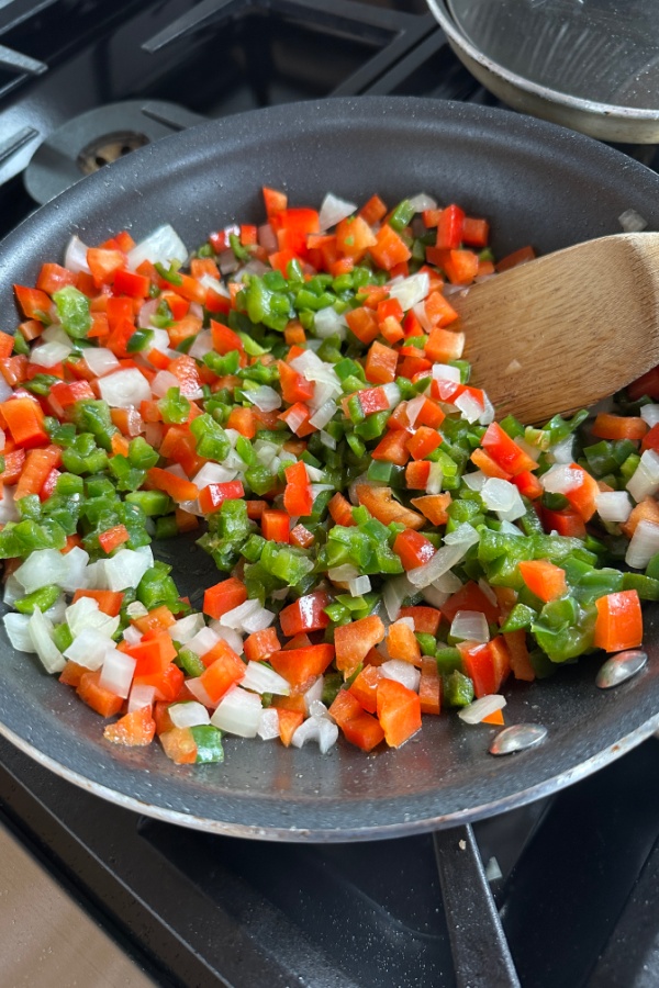 saute vegetables
