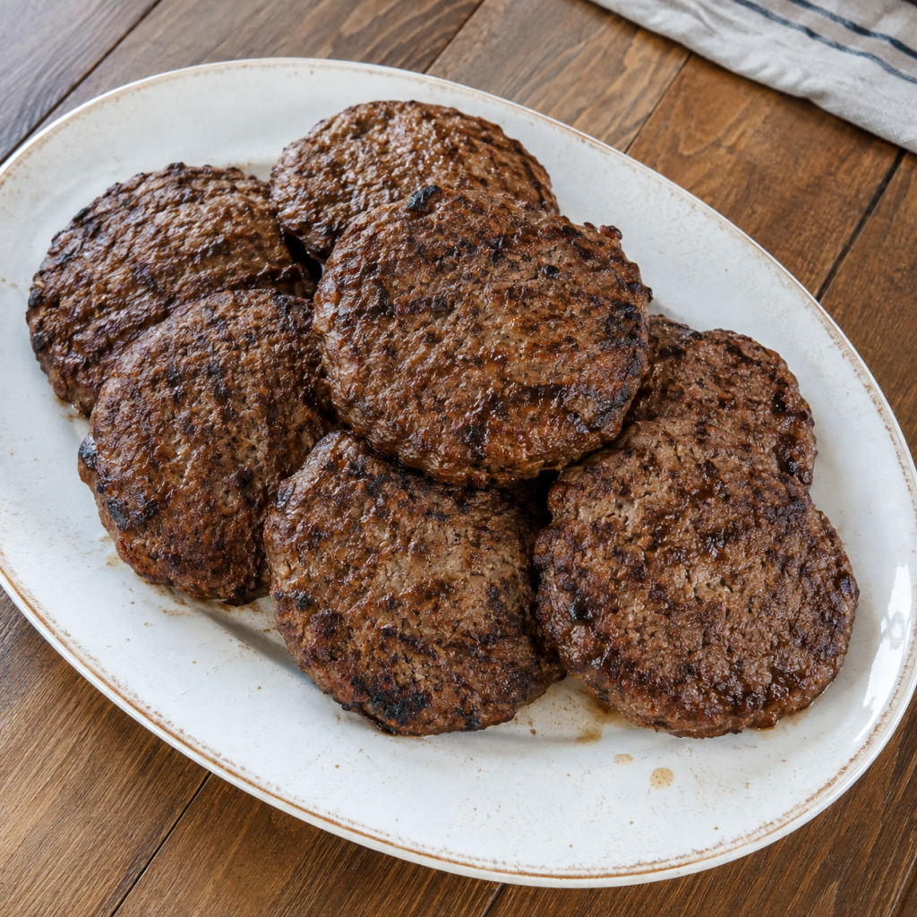 leftover hamburgers