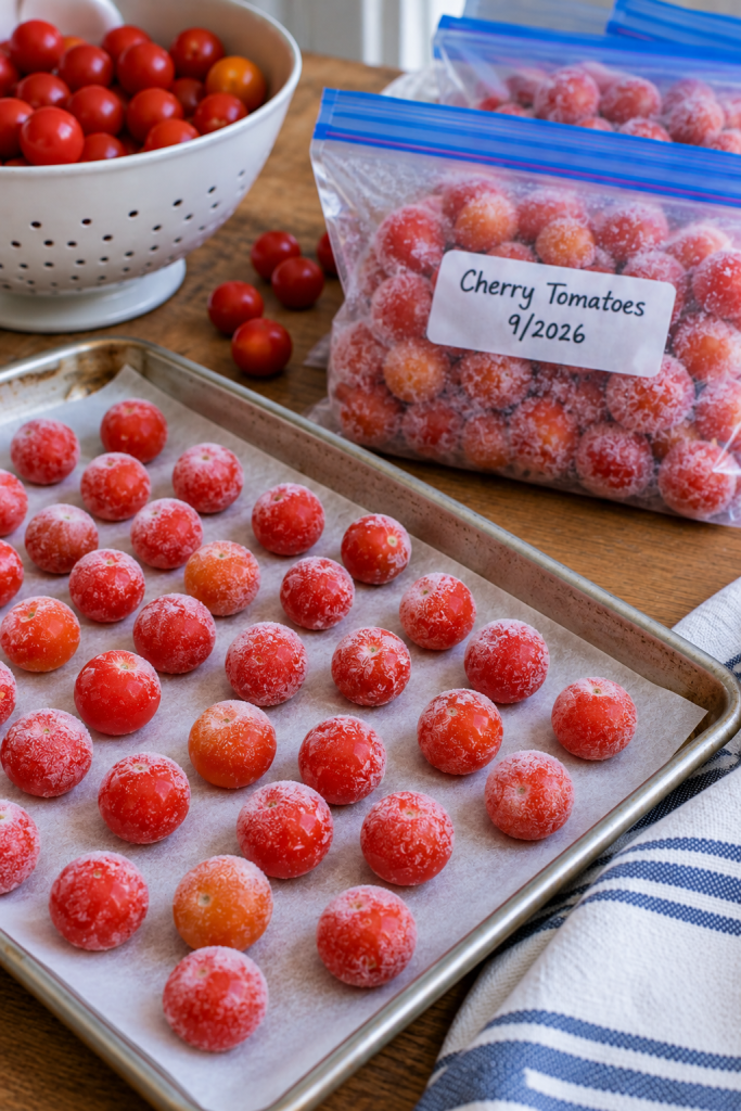 frozen cherry tomatoes