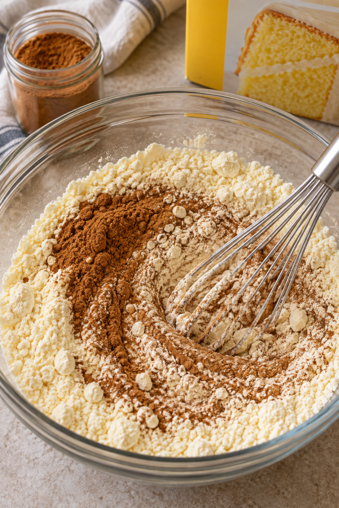 homemade spice cake mix
