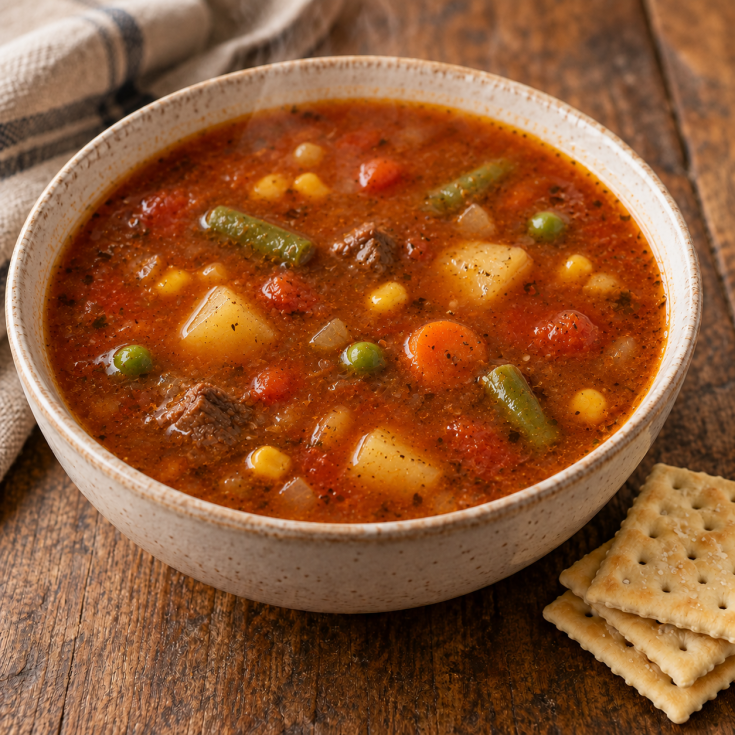 vegetable beef soup