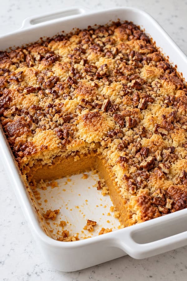 pumpkin dump cake