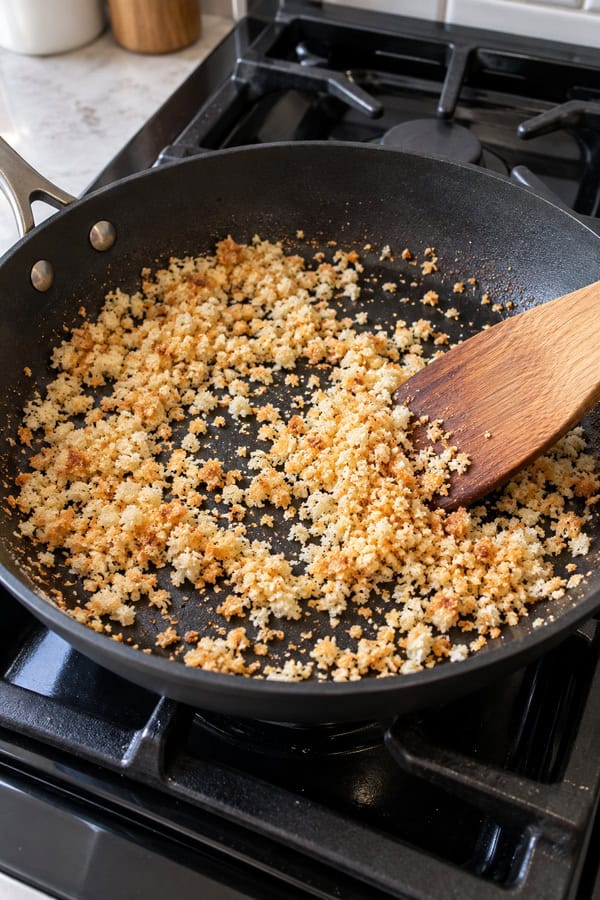 toast breadcrumbs